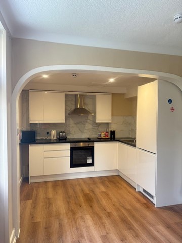 Modern open-plan kitchen